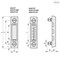 Elesa Zinc-plated steel screws, nuts and washers, HCX.127-PT-M12 HCX-PT - alternate 2